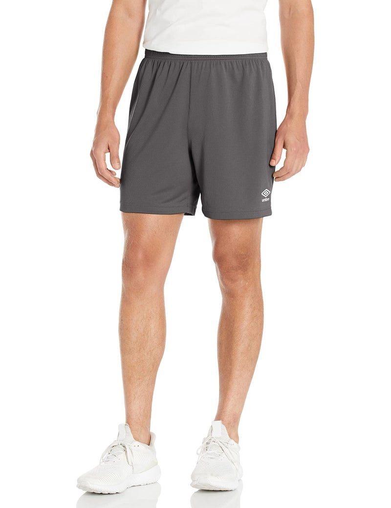 umbro شورت أمبرو فيلد، رمادي غرافيت، حجم كبير للبالغين - Image 1